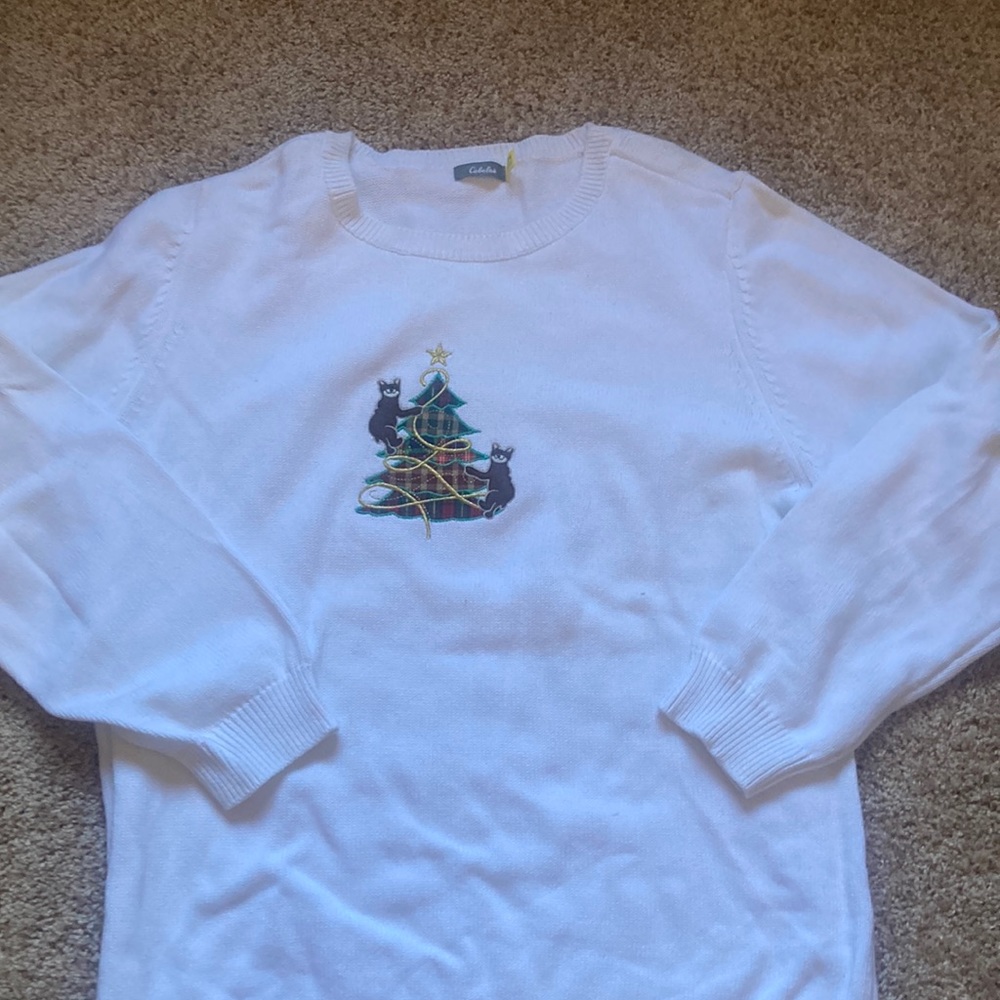 Christmas Sweater NWOT Cabelas 2XL/TG